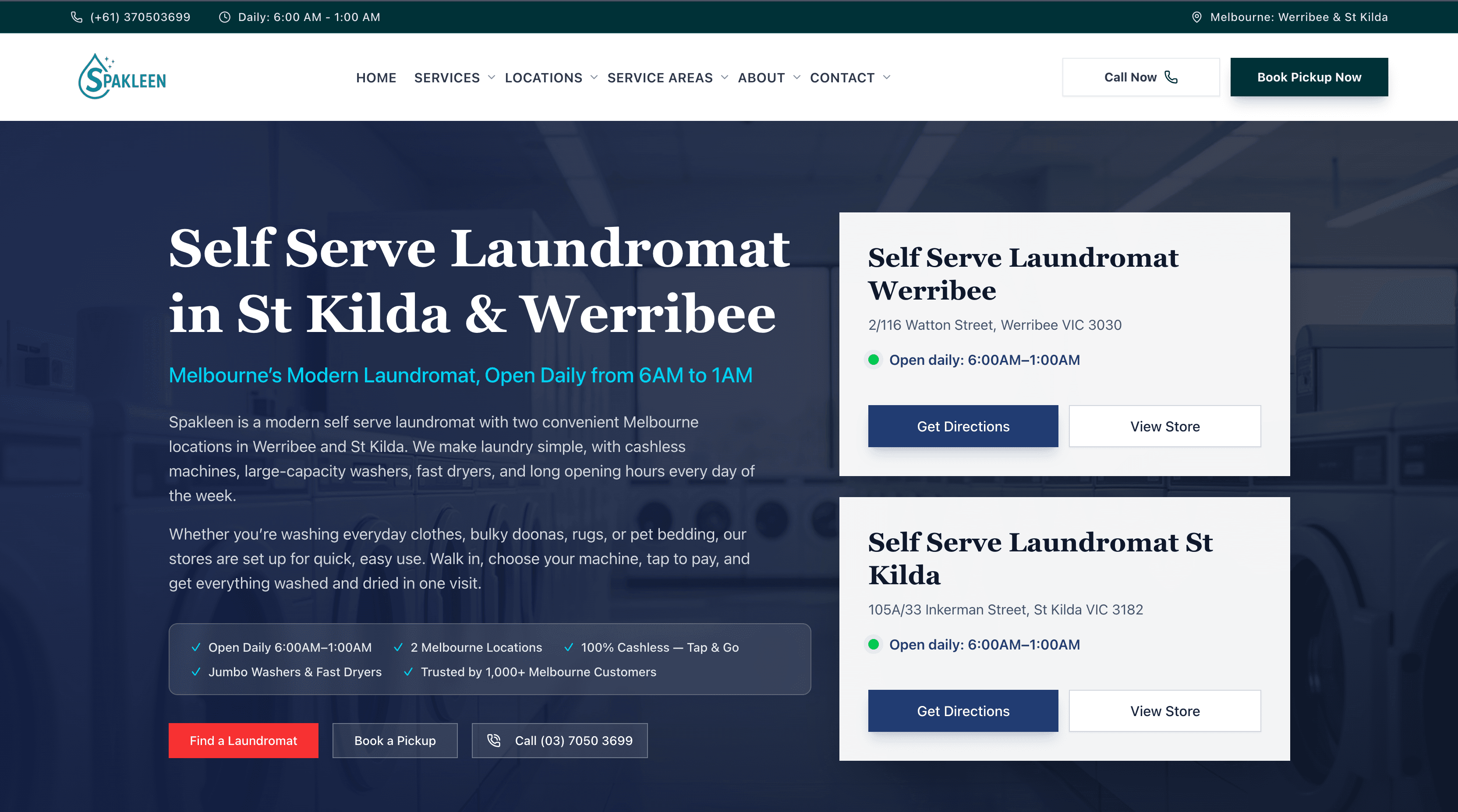 Spakleen laundry